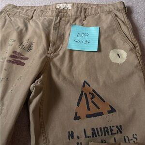 Men's Tan Pants
